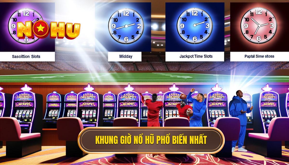 Khung giờ nổ hũ – Bí quyết tối ưu cơ hội thắng cho người chơi 2 Các khung giờ nổ hũ phổ biến người chơi thường chọn