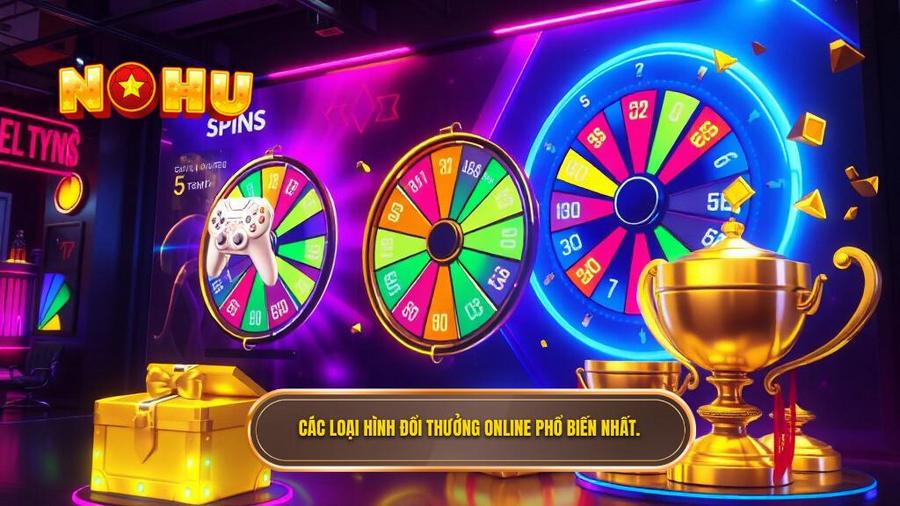 Các loại hình đổi thưởng online phổ biến và hấp dẫn nhất
