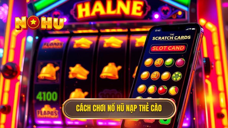 Hướng dẫn cách chơi game nổ hũ nạp bằng thẻ cào điện thoại tại NỔ HŨ